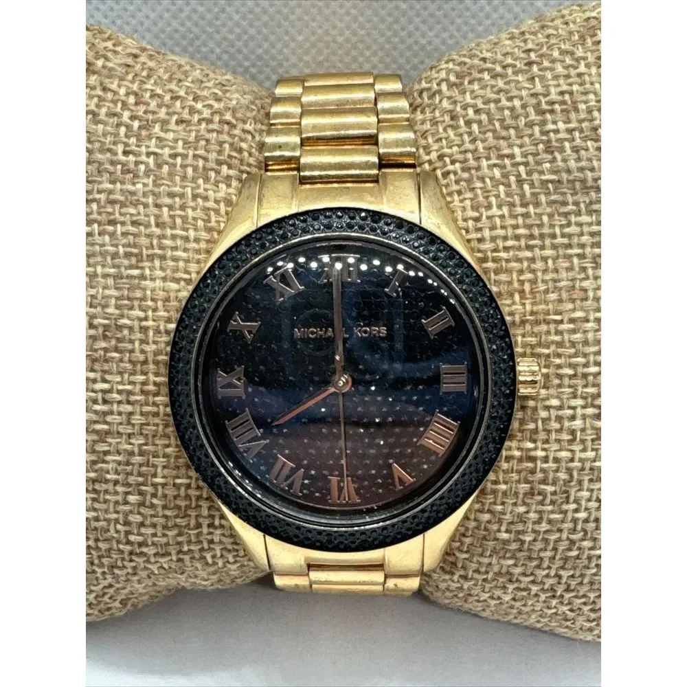Michael Kors MK3320 Women's Gold Stainless Steel Analog Dial Quartz Watch JNA771